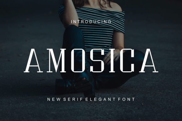 Amosica Font for Modern Web Design Projects