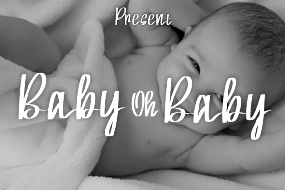 Baby Oh Baby: A Modern Script Font for Elegant Design