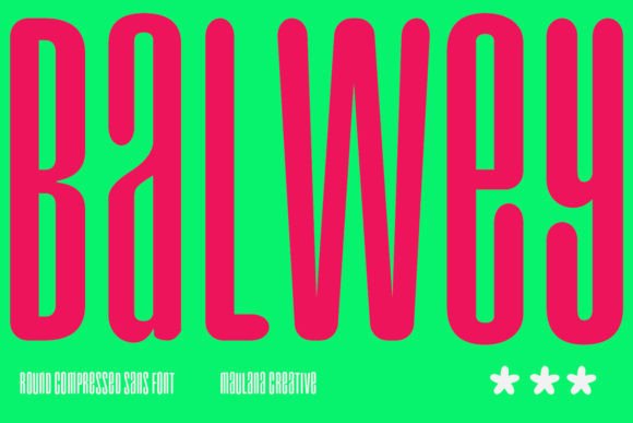 Balwey Sans Serif Font for Modern Web Design