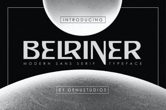 Belriner: A Modern Serif Font for Professional Branding