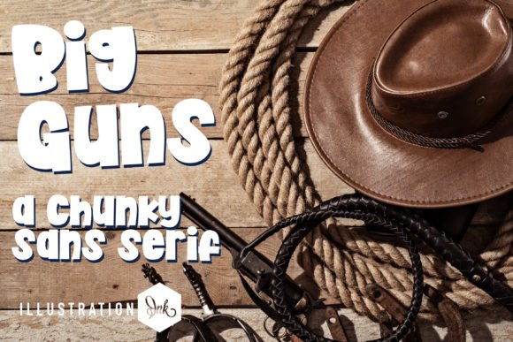 Big Guns Font for Modern Campaigns