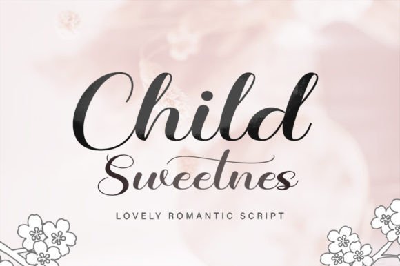 Bring Charm to Your Creations with Child Sweetnes Font