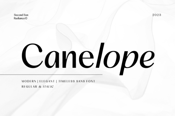 Canelope Sans Font for Handmade Creations