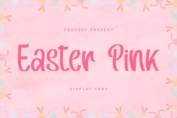 Easter Pink Font Review for Design Projects