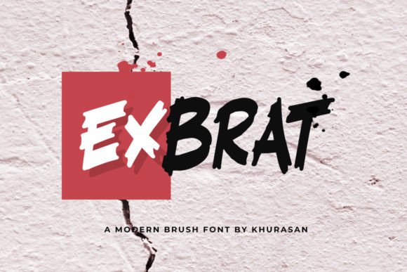 Exbrat: A Quirky Display Font for Web Design
