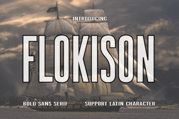Flokison: A Modern Sans Serif Font for Editorial Design