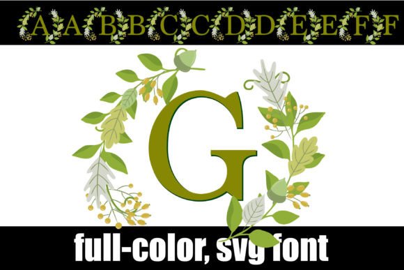 Gather Green Monogram: A Modern Font for Stronger Campaigns