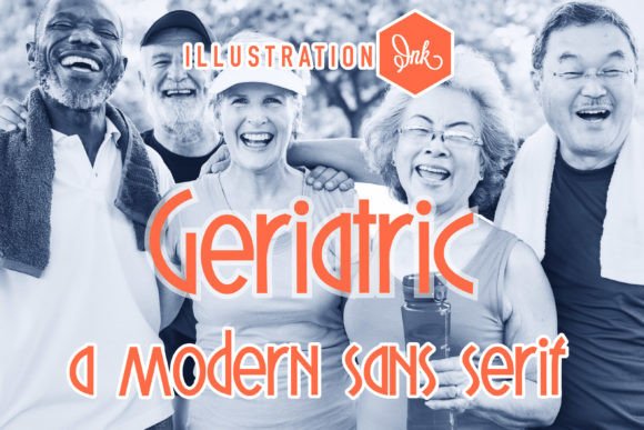 Geriatric Font: A Modern Sans Serif for Handmade Creations