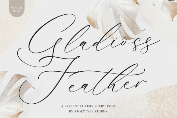 Gladioss Feather: A Modern Luxury Script for Branding