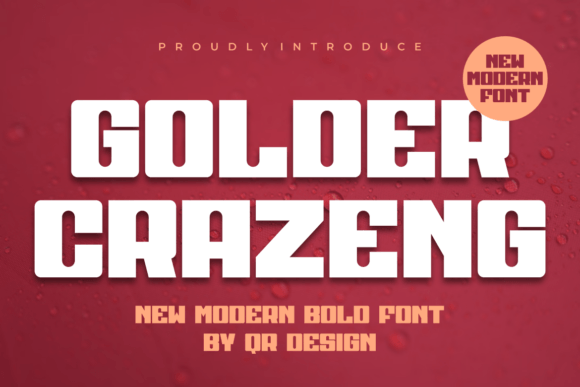 Golder Crazeng Font Review