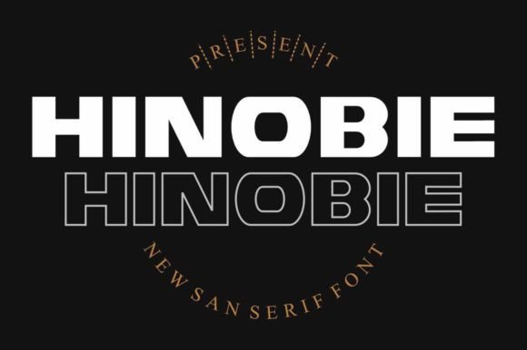 Hinobie: A Modern Font for Your Business Branding