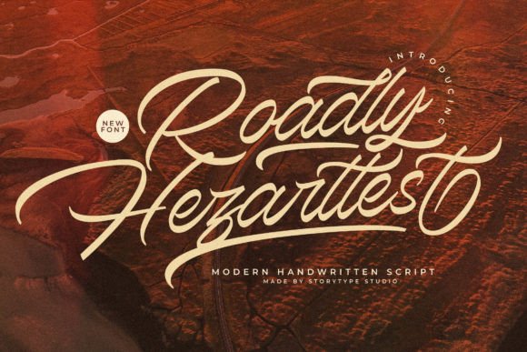 How Roadly Hezarttest Elevates Brand Campaigns with Modern Script Style
