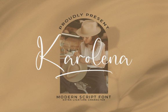 Karolena Font for Modern Editorial Design