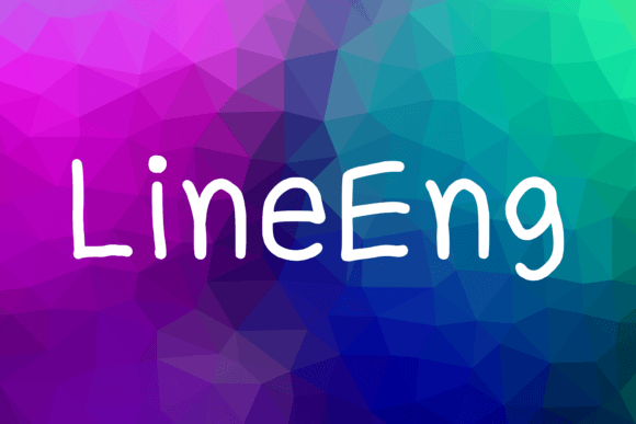 Lineeng: A Modern Sans Serif Font for Web Design