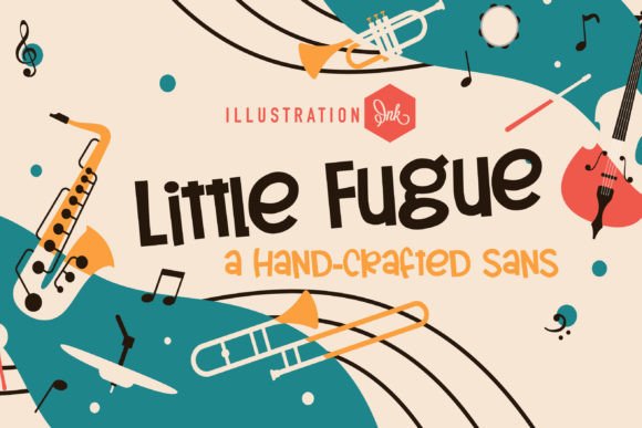 Little Fugue: A Modern Script Font for Web Design Projects