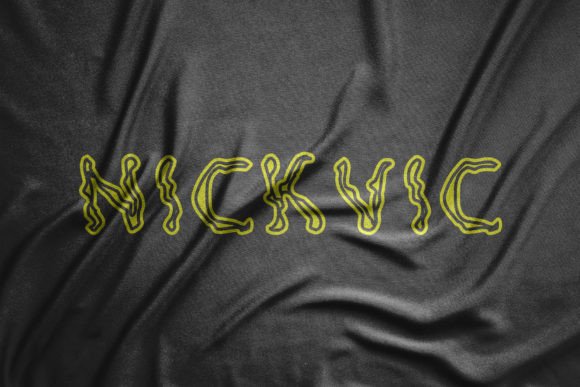 Nickvic Font for Handmade Creations