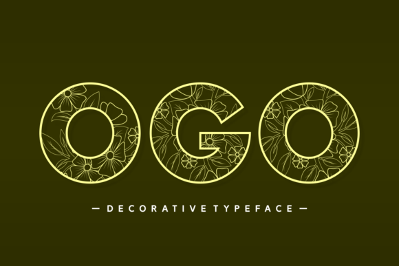 Ogo: A Modern Decorative Font for Web Design