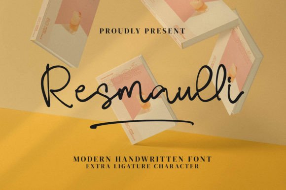 Resmaulli: A Modern Handwritten Font for Editorial Design