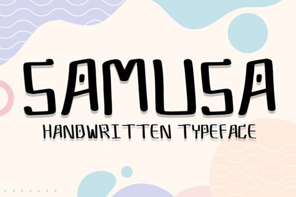 Samusa: A Script Font for Modern Branding