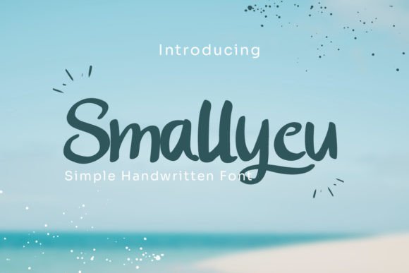 Smallyeu: A Minimalist Font for Handmade Elegance