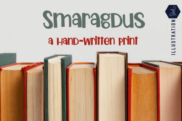 Smaragdus: A Playful Script Font for Creative Makers