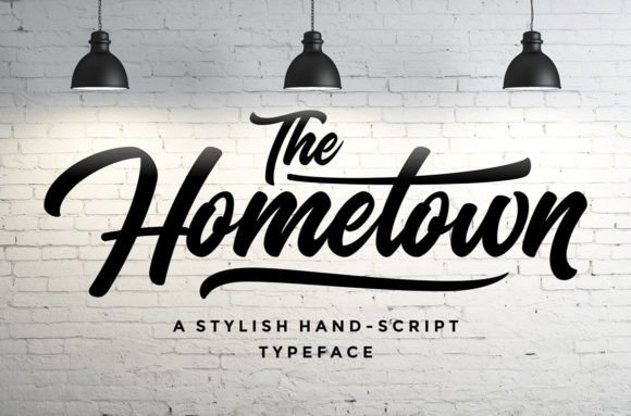 The Hometown Font for Modern Branding and Digital Creativity