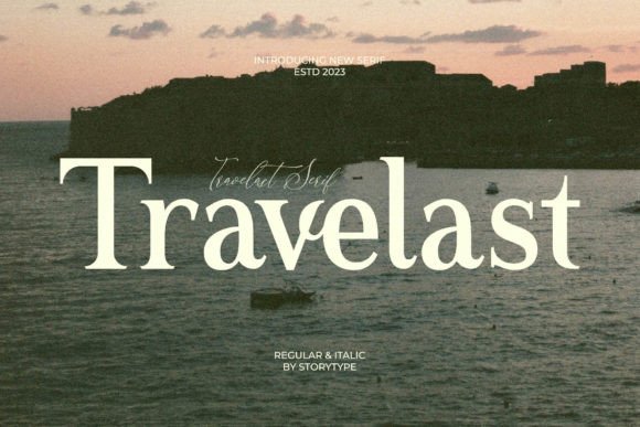 Travelast: A Serif Font for Timeless Editorial Design
