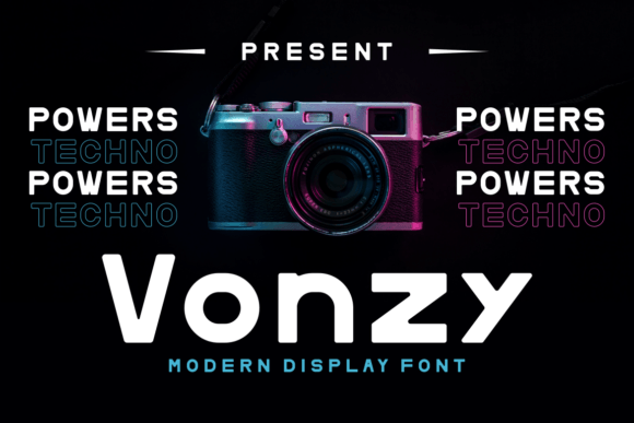 Vonzy: A Bold Sans Serif Font for Branding Success
