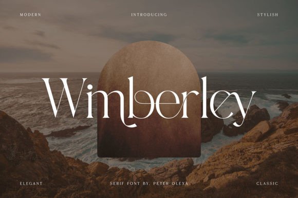Wimberley: The Serif Font That Elevates Campaign Design