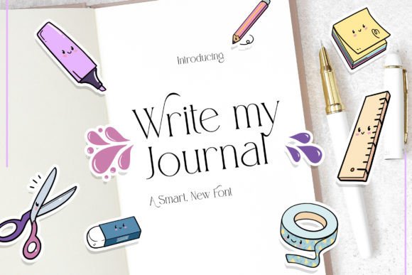 Write My Journal: A Serif Font for Modern Campaigns